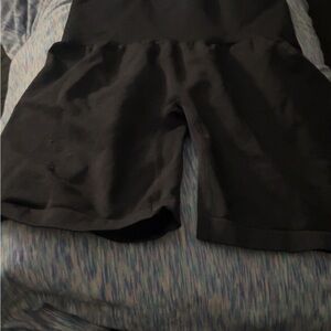 NVGTN Black Bike Shorts Athletic Wear